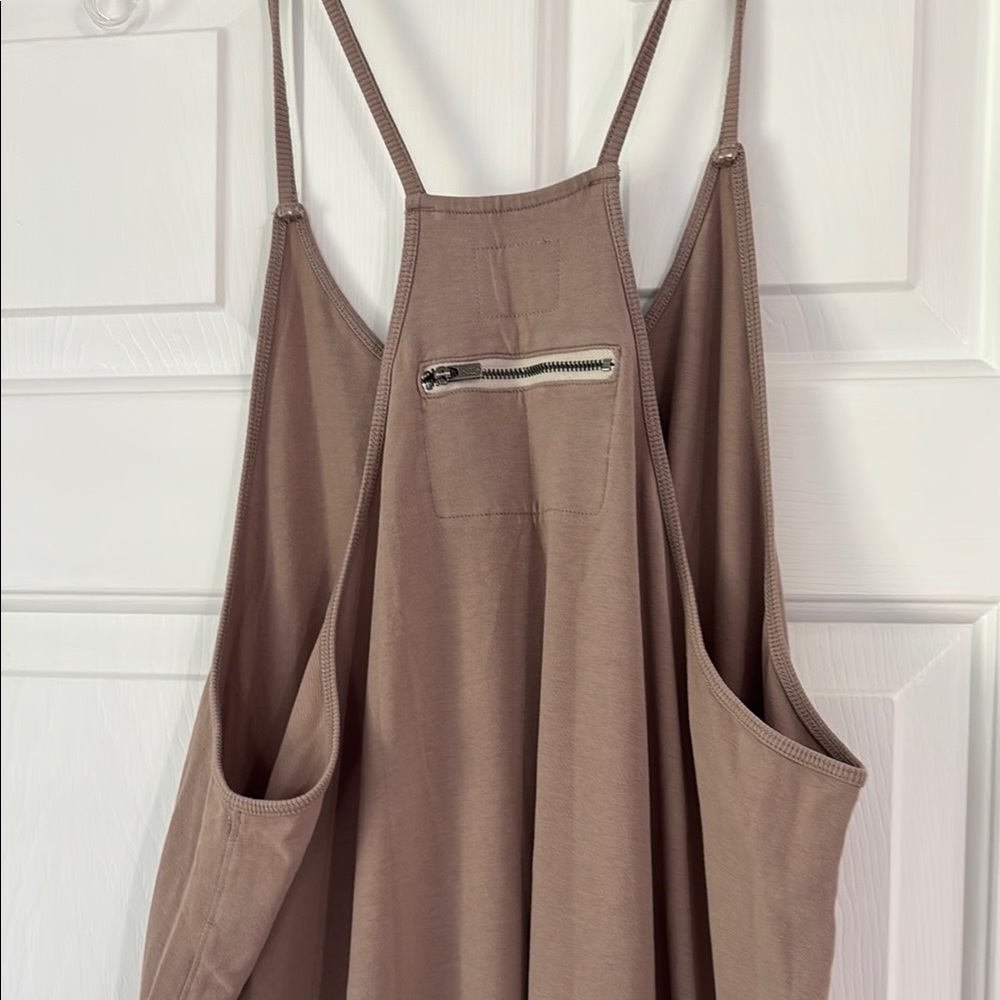 Free People Movement Mocha Latte Top Size Medium | NWOT Athleisure Lounge - Picture 5 of 7